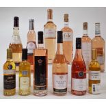 12 BOTTLES ROSÉ AND DESSERT WINE