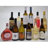 12 BOTTLES SPANISH AND PORTUGUESE WHITE AND ROSÉ WINE