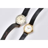 TWO LADY'S OMEGA WRISTWATCHES (2)