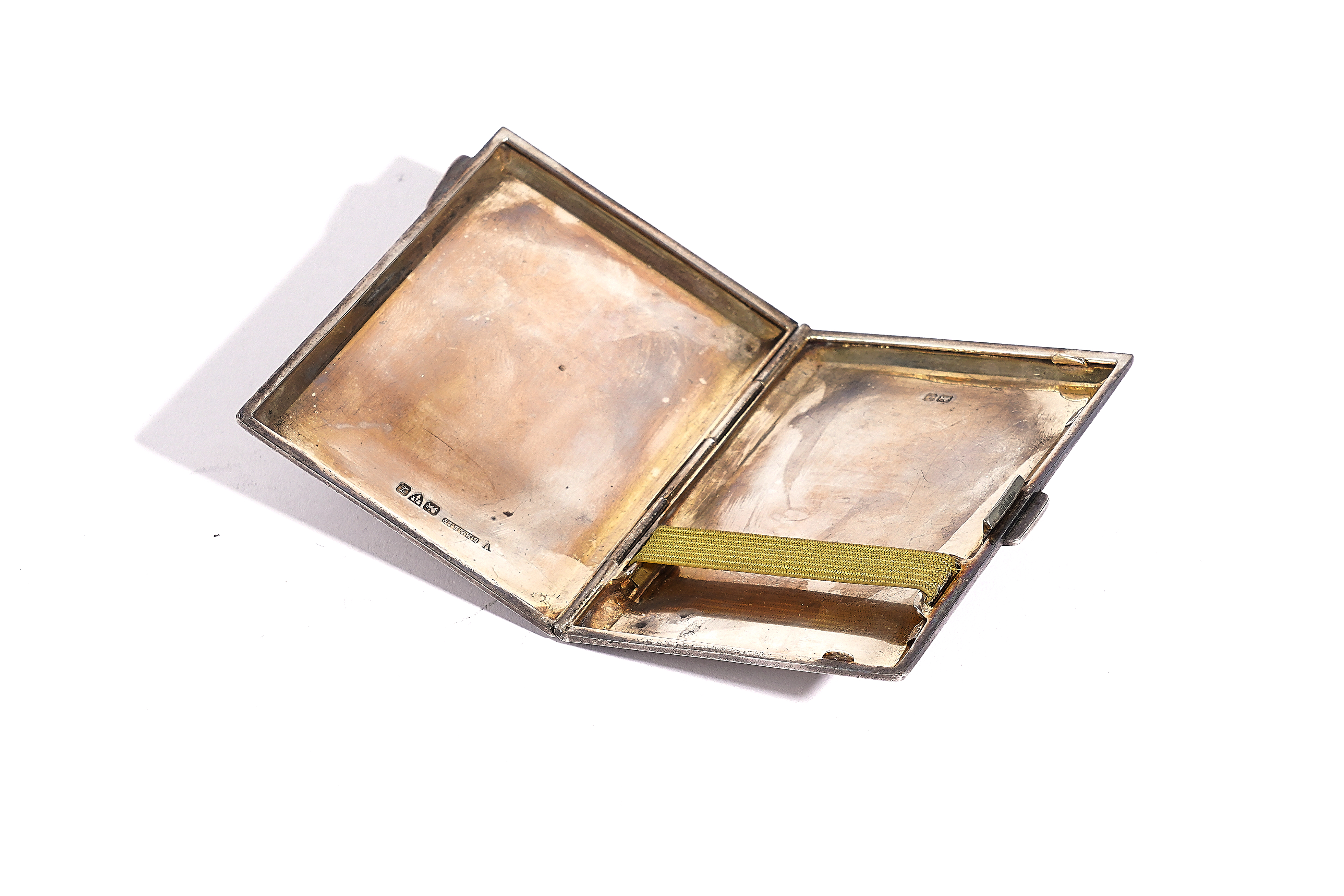 A SILVER RECTANGULAR CIGARETTE CASE, CHESTER 1925 AND FURTHER MOSTLY SILVER (QTY) - Bild 8 aus 11