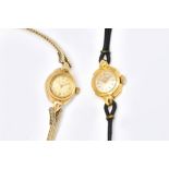 TWO LADY'S WRISTWATCHES (2)