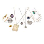 A GROUP OF JEWELLERY (12)