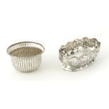 TWO VICTORIAN SILVER BOWLS (2)