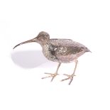 A SILVER MODEL OF A CURLEW