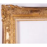 A REGENCY STYLE SWEPT FRAME WITH CANVAS SLIP