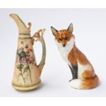 A ROYAL WORCESTER FOX (2)