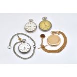 FOUR GENTLEMEN'S POCKET WATCHES (7)