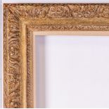 A FRENCH STYLE CONTINUOUS COMPOSITION FRAME WITH CANVAS SLIP