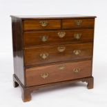 A GEORGE III MAHOGANY CHEST