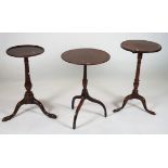 A GEORGE III MAHOGANY TRIPOD TABLE (3)