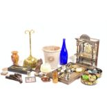 COLLECTABLES INCLUDING; A ‘CALLAGHAN’ POCKET BAROMETER (QTY)