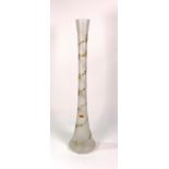 A MODERN FROSTED GLASS VASE