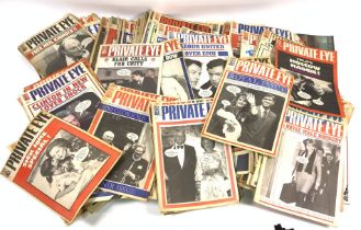 PRIVATE EYE, A QUANTITY OF VINTAGE MAGAZINES, 1980’S / 1990’S. QTY