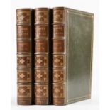 RUSKIN, John (1819-1900). The Stones of Venice, London, 1851-53. 3 volumes, large 8vo, plates...