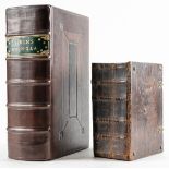 STURLUSON, Snorri (1179-1241). Heims Kringla, Stockholm, 1697, 2 vols. bound in one, folio,...