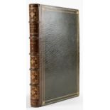 RUSKIN, John (1819-1900). The Seven Lamps of Architecture, London, 1855, large 8vo, 14 plates,...