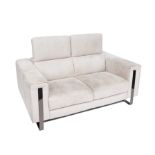 EGOITALIANO ITALY; A MODERN TWO SEATER SOFA