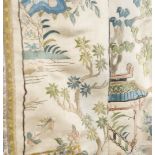A CHINESE EMBROIDERED SLEEVE PANEL