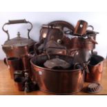 METALWARE, MOSTLY COPPER AND BRASS (QTY)
