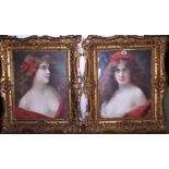 A PAIR OF VICTORIAN GILT PICTURE FRAMES (2)