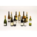 TWELVE BOTTLES OF MIXED WINES INCLUDING A BOTTLE OF DOMAINE CHANTE CIGALE CHATEAUNEUF DU PAPE...