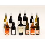 TWELVE BOTTLES OF MIXED WINES INCLUDING FIVE BOTTLES OF MORAY-SAINT-DENIS 1ER CRU CLOS DES...