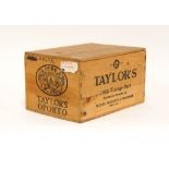 A CRATE OF TWELVE BOTTLES OF 1985 TAYLOR'S PORT (12)