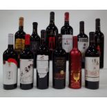 12 BOTTLES CHINESE RED WINE