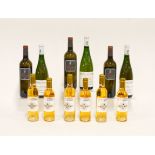 TWELVE BOTTLES OF MIXED WINES INCLUDING THREE BOTTLES OF DOMAINE AUX MOINS SAVENNIERES 1998 (12)