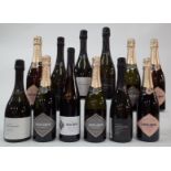 11 BOTTLES RUSSIAN SPARKLING AND 1 WHITE WINE