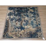 A FLEMISH VERDURE TAPESTRY PANEL