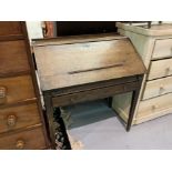 AN 18TH CENTURY OAK BUREAU