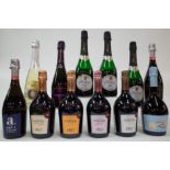 12 BOTTLES MOLDOVAN AND SLOVAKIAN SPARKLING WINE