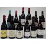 12 BOTTLES FRENCH RED WINE (RHÔNE)