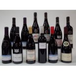 12 BOTTLES FRENCH RED WINE