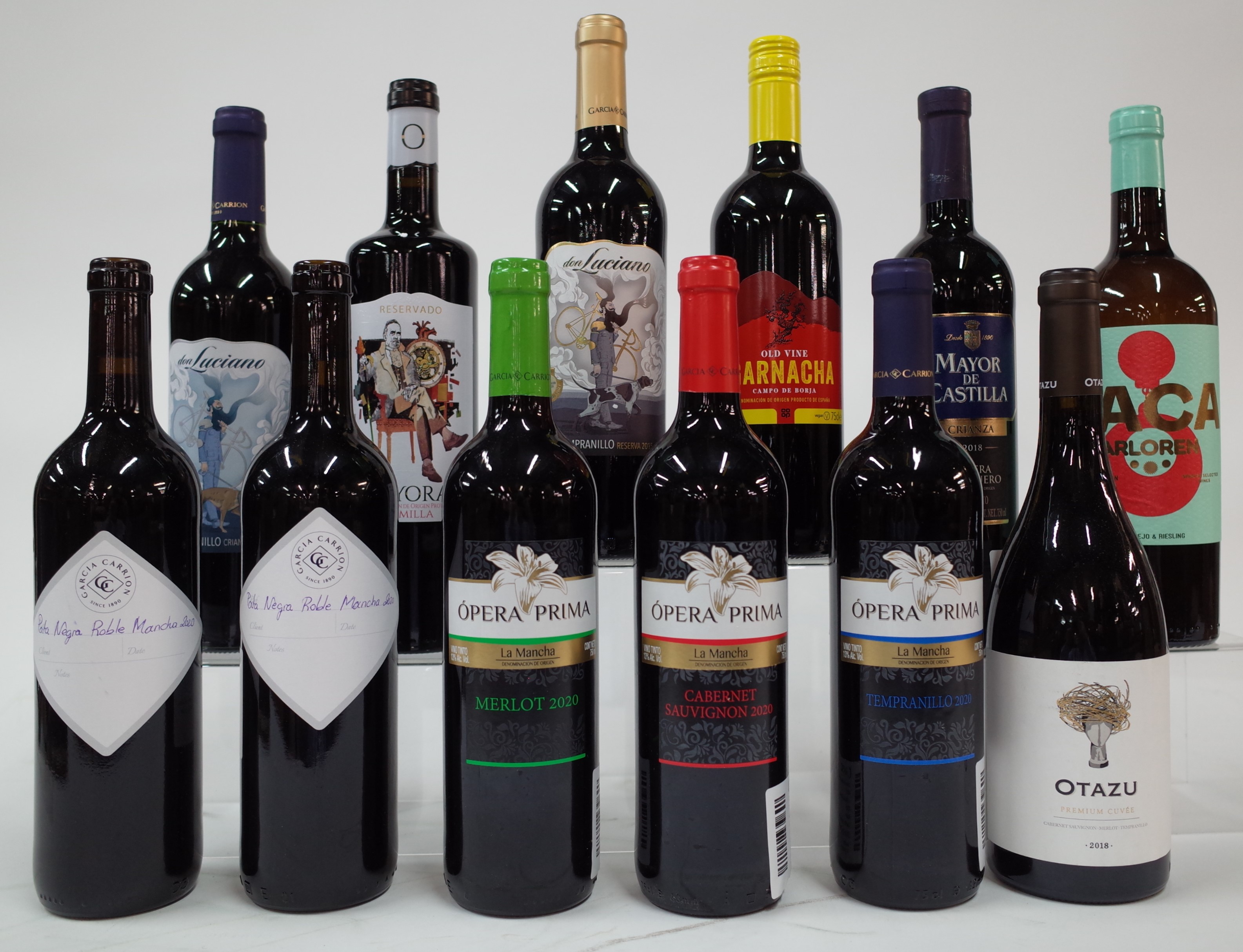 12 BOTTLES SPANISH RED WINE