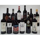 12 BOTTLES ITALIAN RED WINE