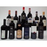 12 BOTTLES ITALIAN RED WINE