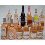 12 BOTTLES FRENCH ROSÉ AND SPARKLING WINE