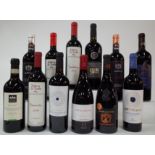 12 BOTTLES ITALIAN RED WINE