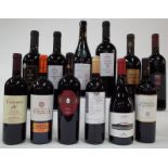 12 BOTTLES ITALIAN RED WINE