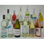 11 BOTTLES LOW ALCOHOL WINE AND 1 FRUIT FUSION