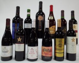 12 BOTTLES CHINESE AND JAPANESE RED WINE