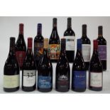 12 BOTTLES AMERICAN RED WINE