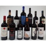 12 BOTTLES ITALIAN RED WINE