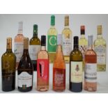 12 BOTTLES PORTUGUESE WHITE AND ROSÉ WINE