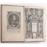JONSON, Ben (1572-1637). The Workes, London, 1616-40. 3 volumes, folio, contemporary calf....
