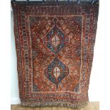 A SHIRAZ RUG, SOUTH PERSIAN