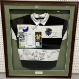 BARBARIANS V AUSTRALIANS MILLENNIUM STADIUM 2001 SIGNED RUGBY SHIRT