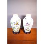 FRANKLIN PORCELAIN TWO MODERN VASES (2)